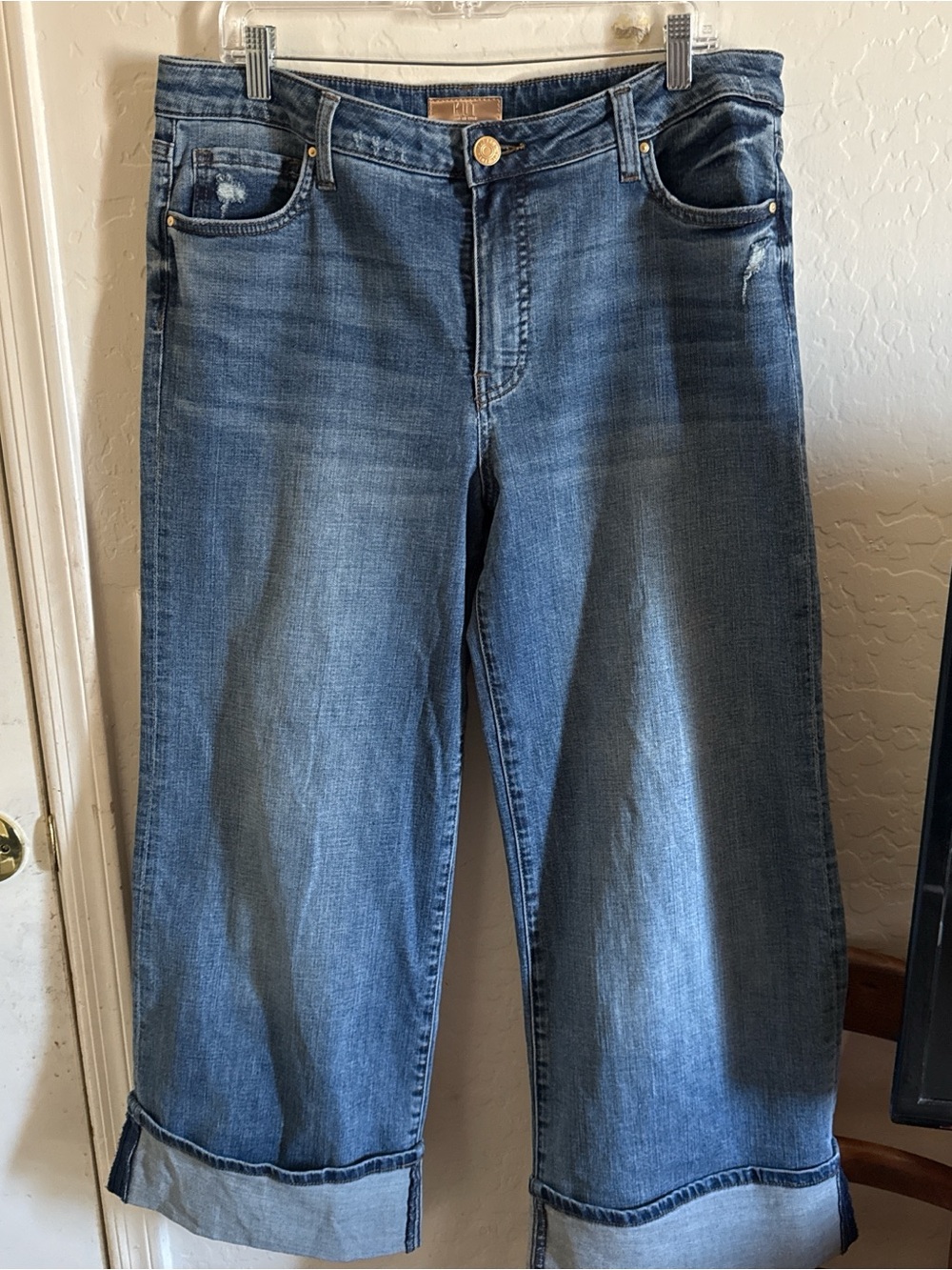 Kut from the Kloth Women's Medium Blue Flare Jeans